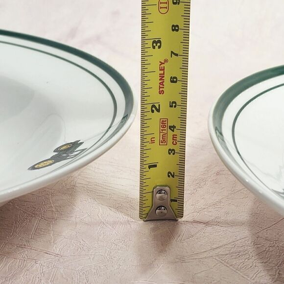 Set of 2 - John Deere 8.75" Dia Cereal Soup Bowls Gibson - Picture 4 of 11